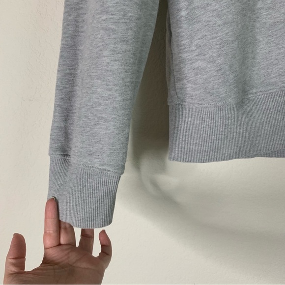 Outdoor voices Womens gray 100% cotton Crewneck sweatshirt M - Picture 5 of 7